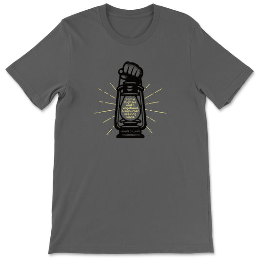 "Sojourner" T-shirt (Annie Dillard)