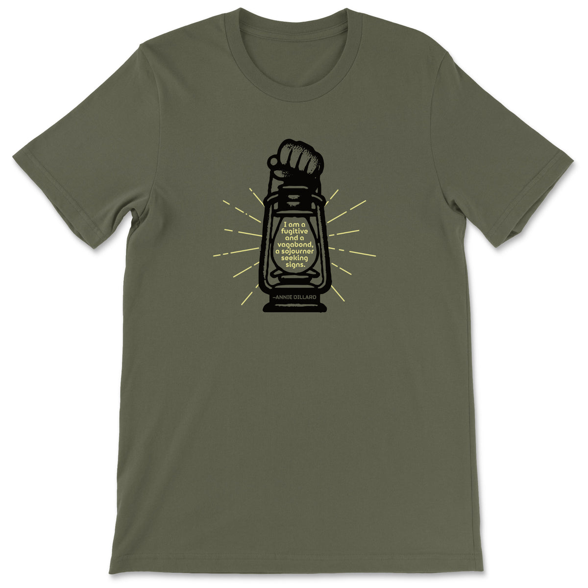 "Sojourner" T-shirt (Annie Dillard)
