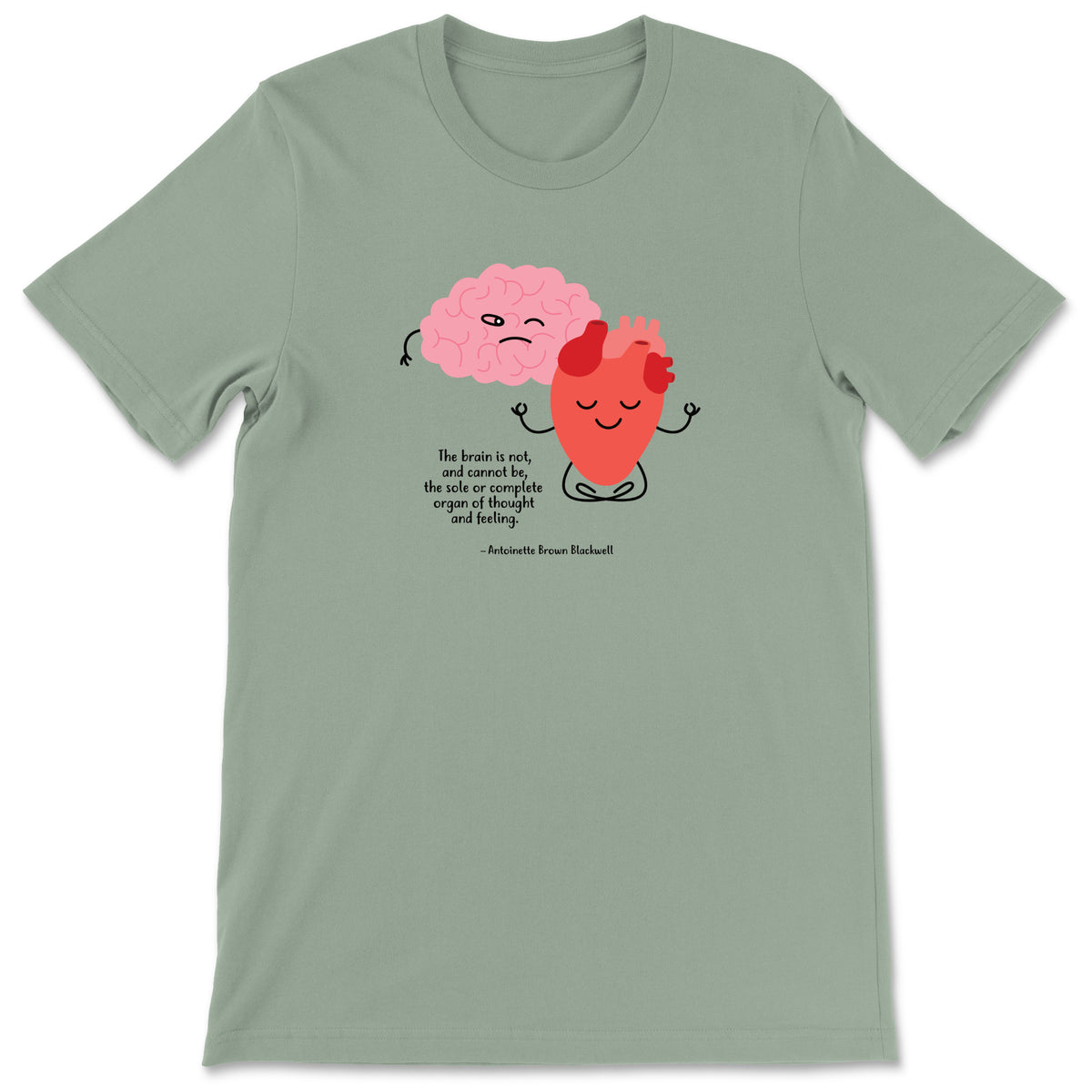 "Thought and Feeling" T-shirt (Antoinette Brown Blackwell)