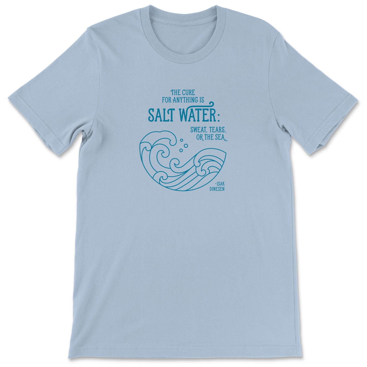 "Salt Water" T-shirt (Isak Dinesen)