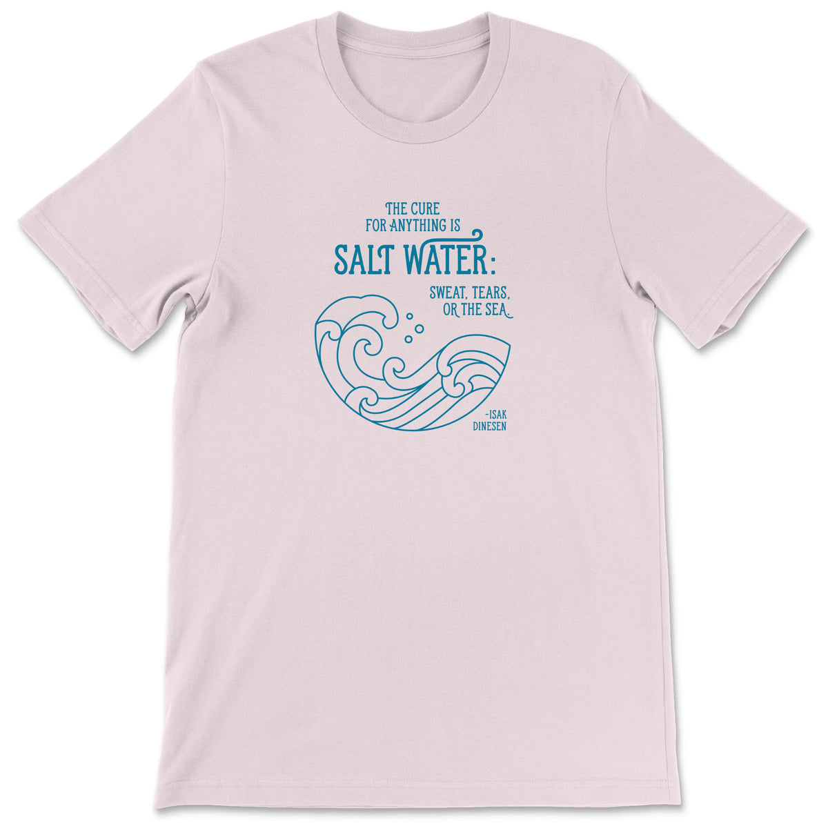 "Salt Water" T-shirt (Isak Dinesen)
