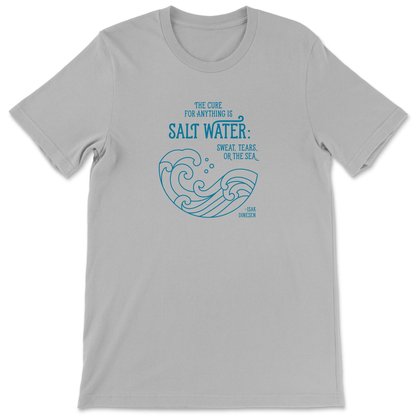 "Salt Water" T-shirt (Isak Dinesen)