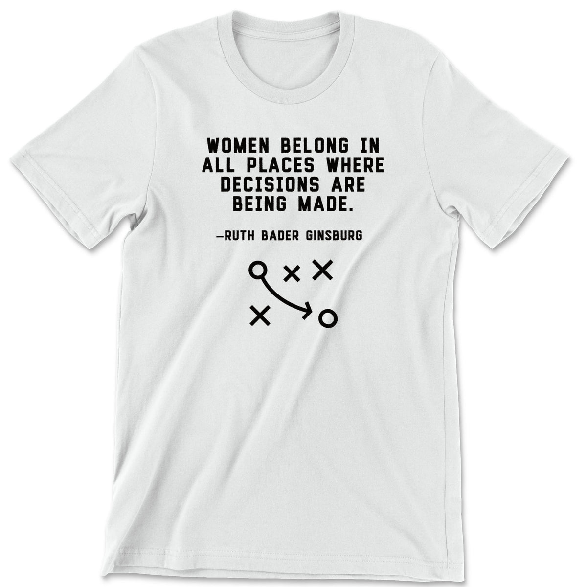 "Women Belong" T-shirt (Ruth Bader Ginsburg)