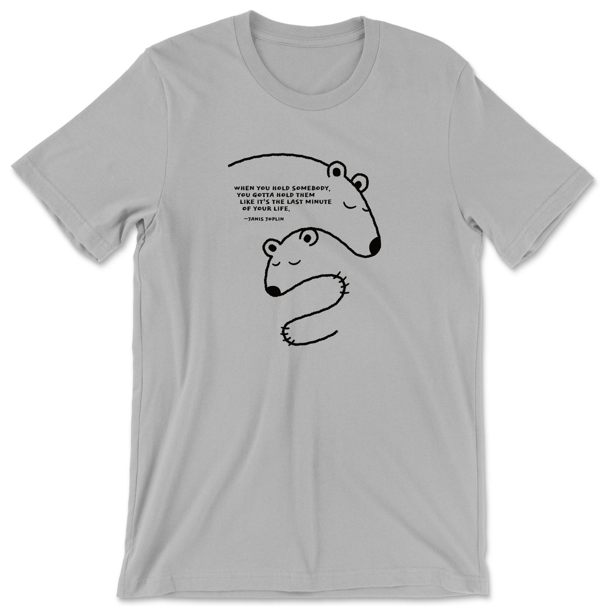 "Hold Somebody" T-shirt (Janis Joplin)