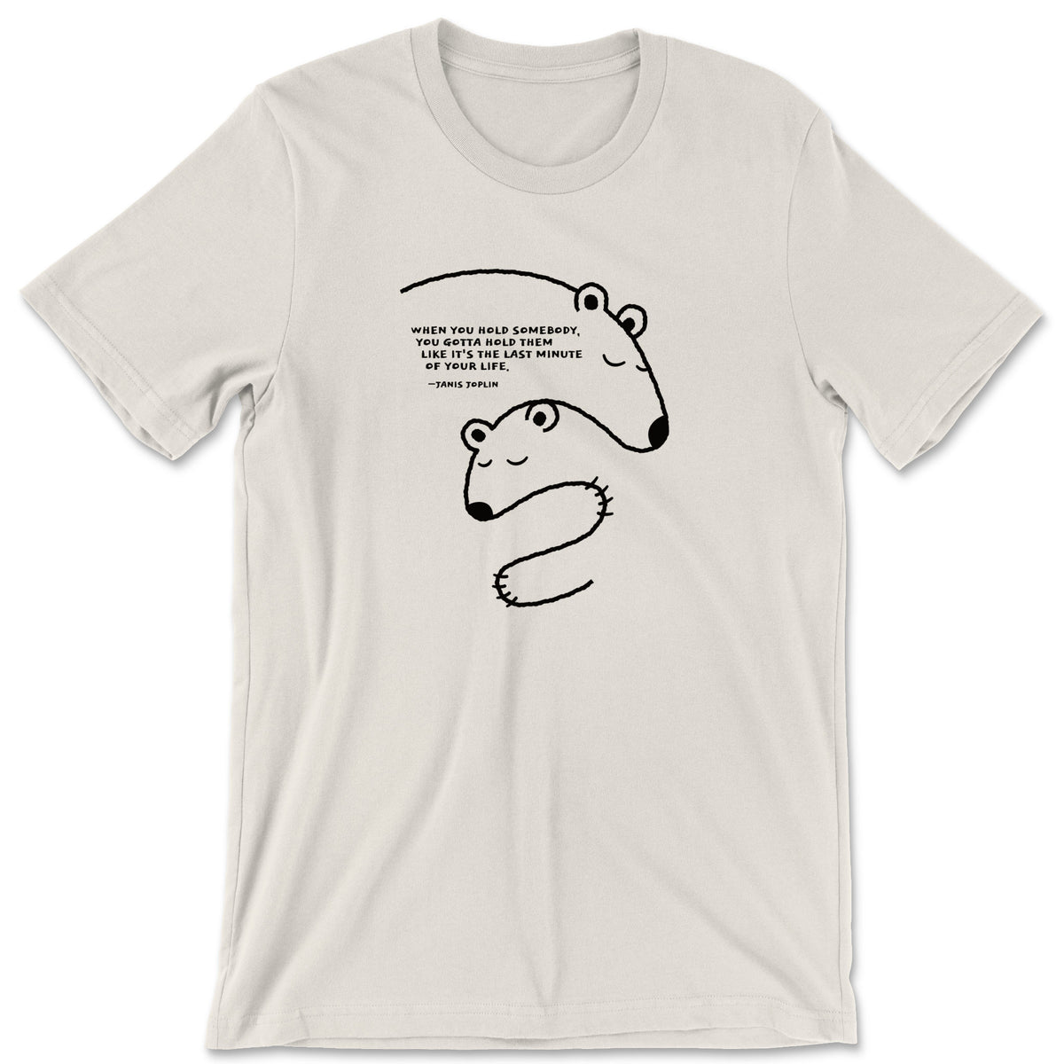 "Hold Somebody" T-shirt (Janis Joplin)