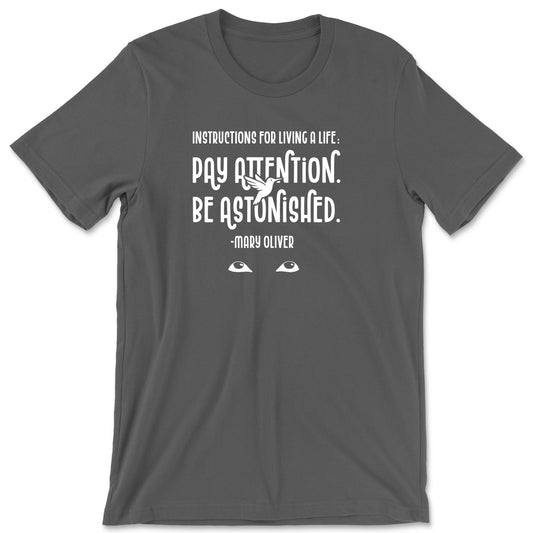 "Instructions for Living" T-shirt