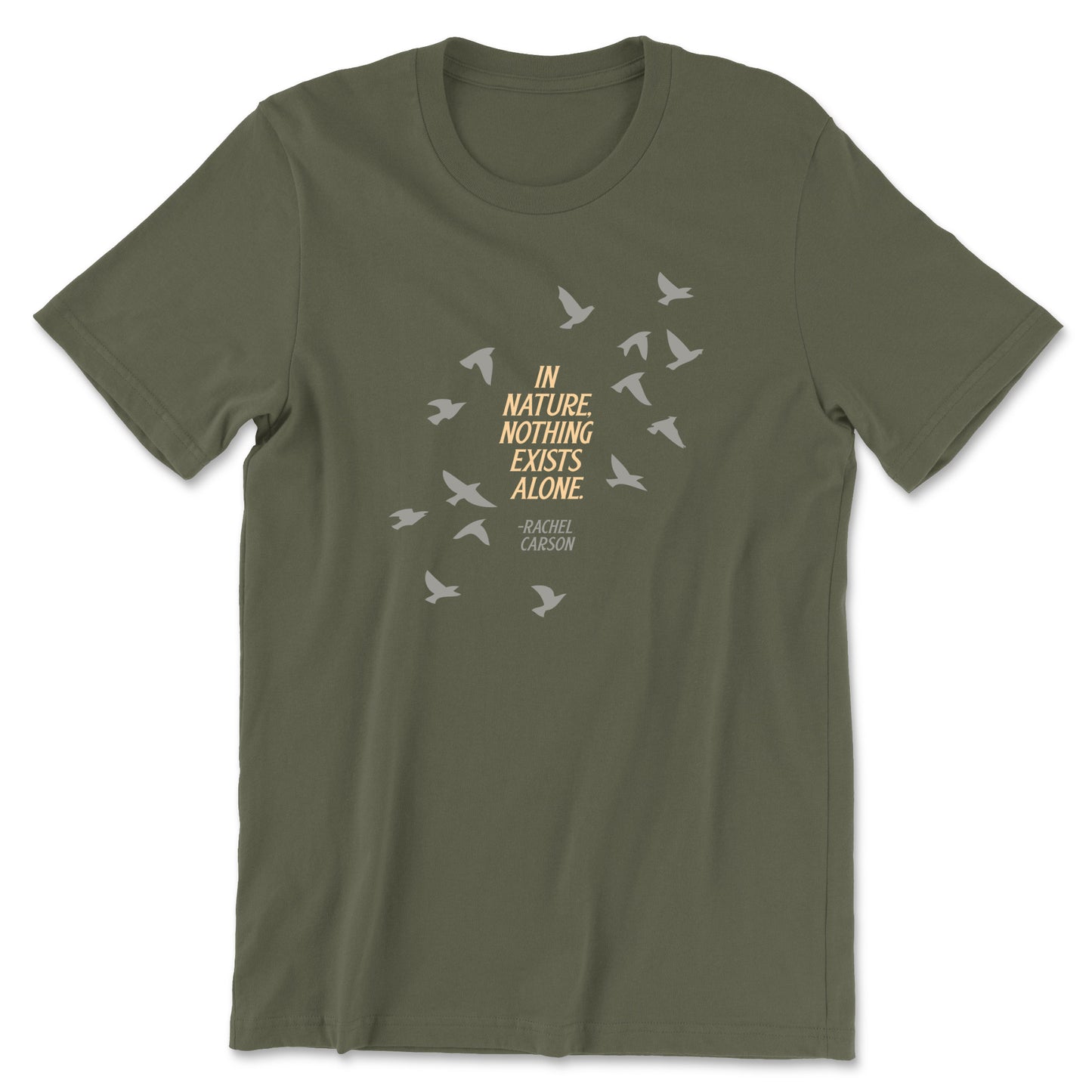 "Nothing Exists Alone" T-shirt (Rachel Carson)