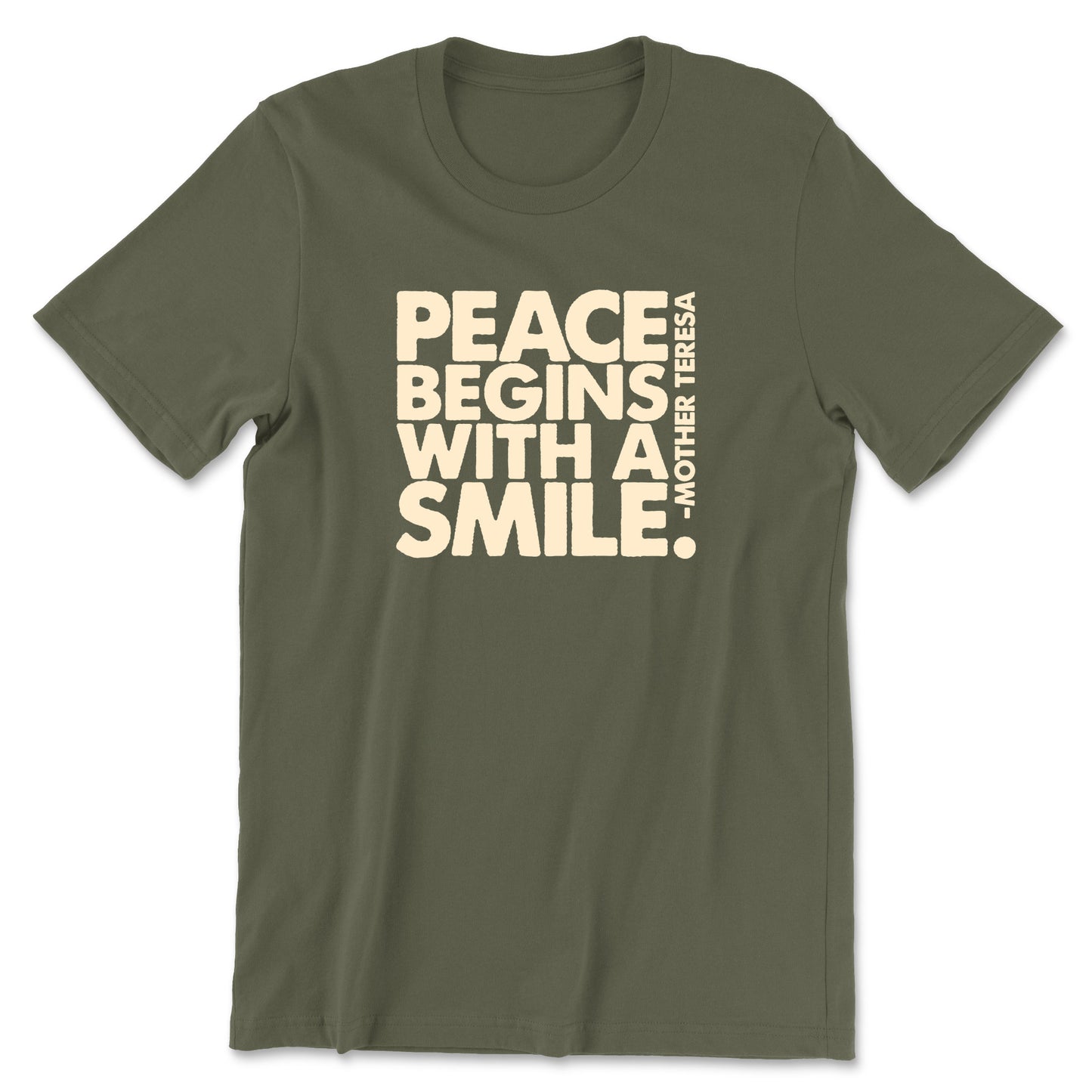 "Peace Begins" T-shirt