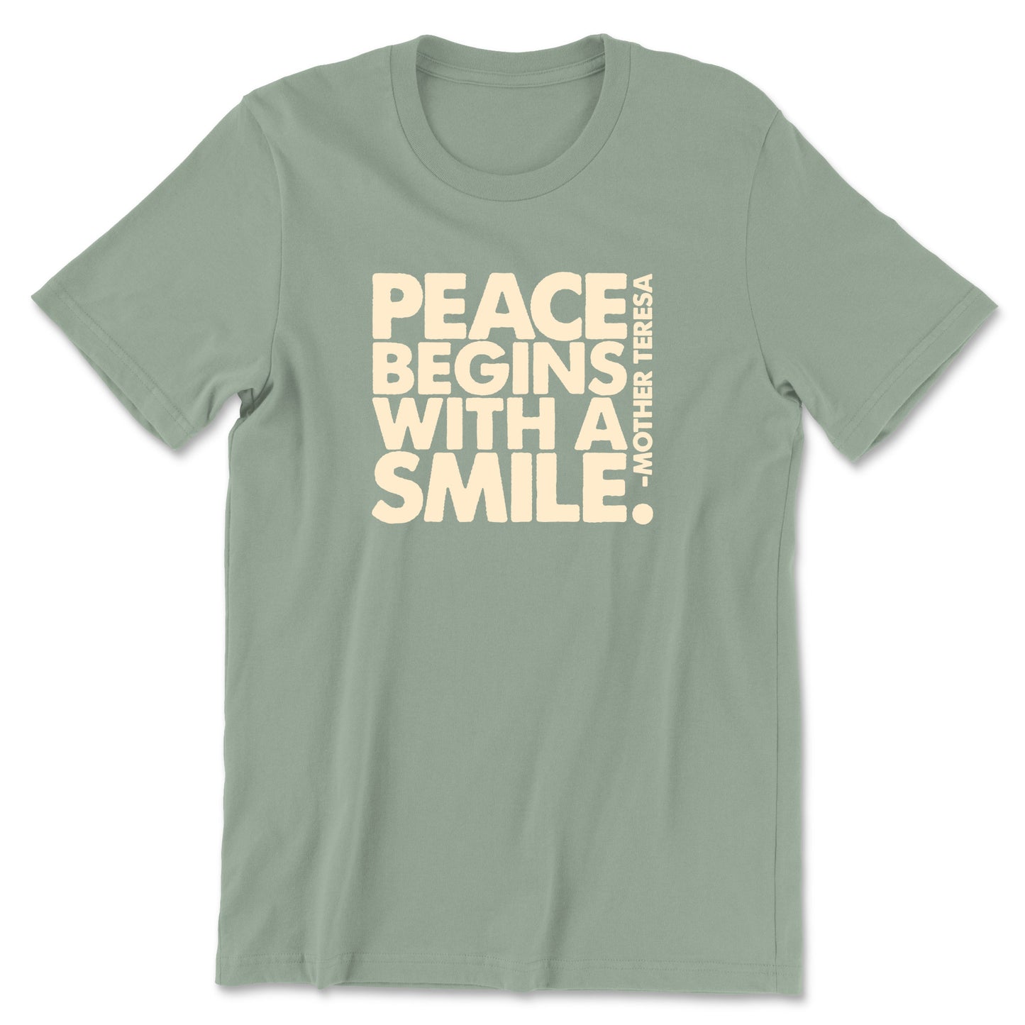 "Peace Begins" T-shirt
