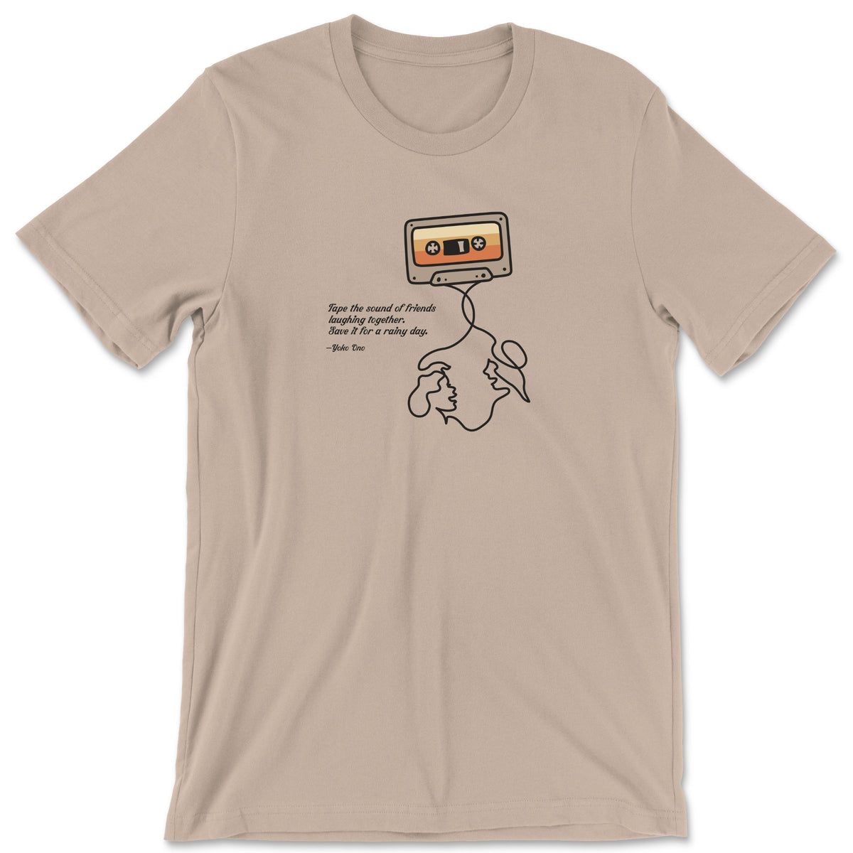 "Friends Laughing" T-shirt (Yoko Ono)