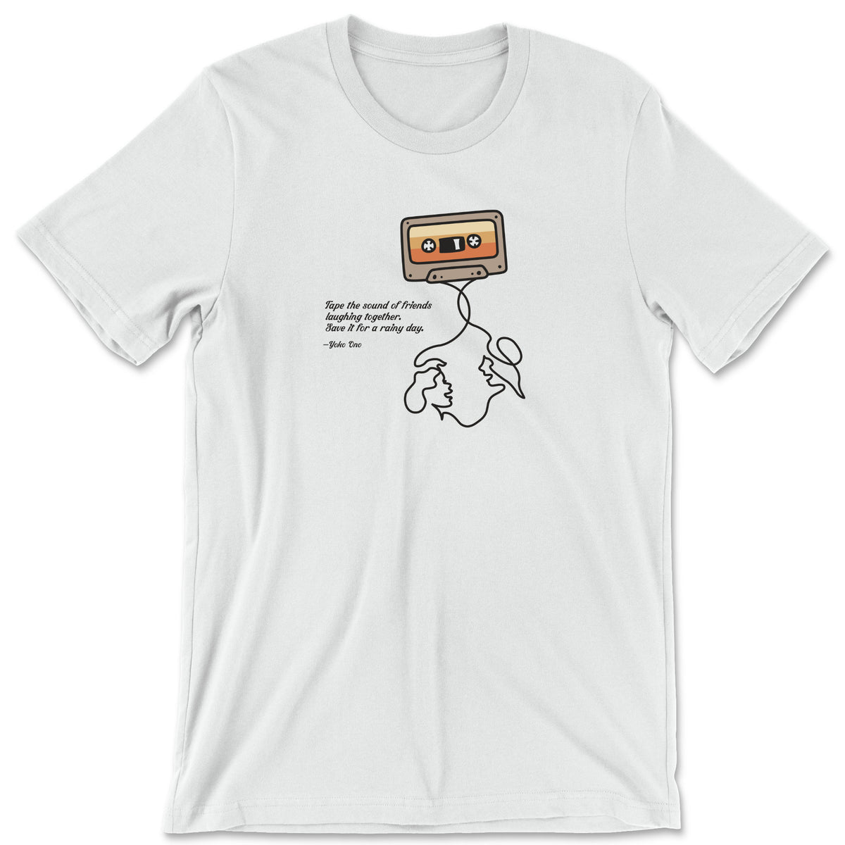 "Friends Laughing" T-shirt (Yoko Ono)